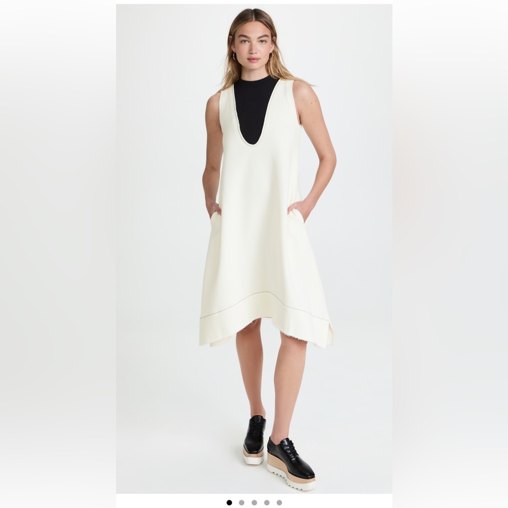 Proenza Schouler White Label Bi-Color Dress